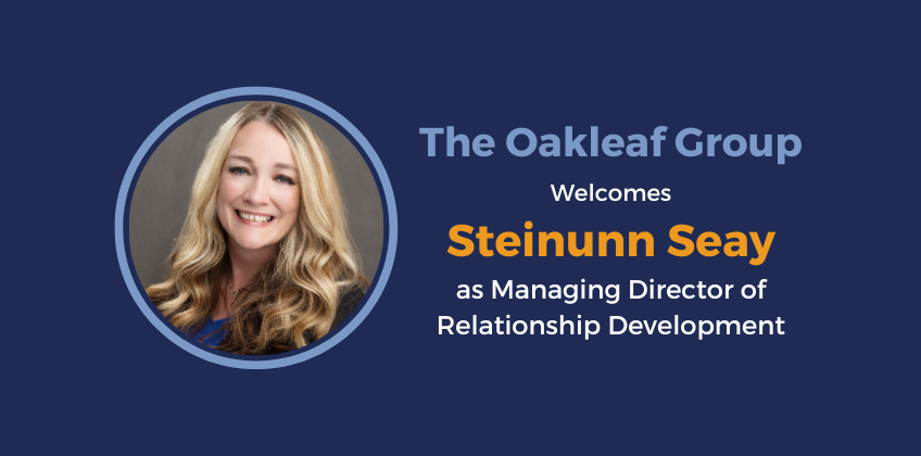 Steinunn Seay Joins Oakleaf