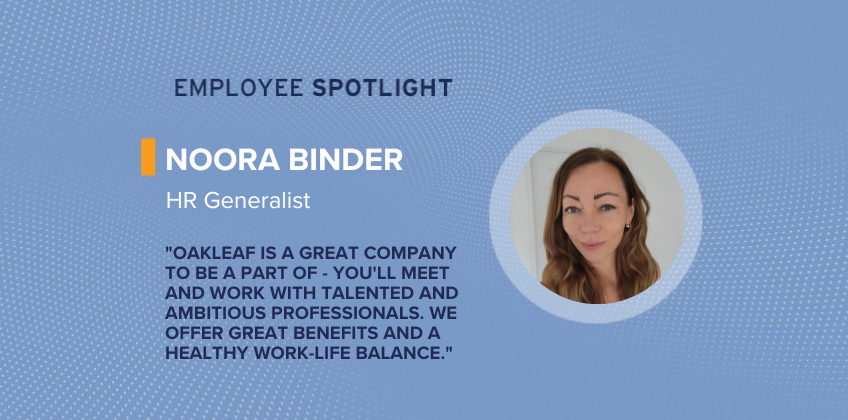 Noora Binder Employee Spotlight